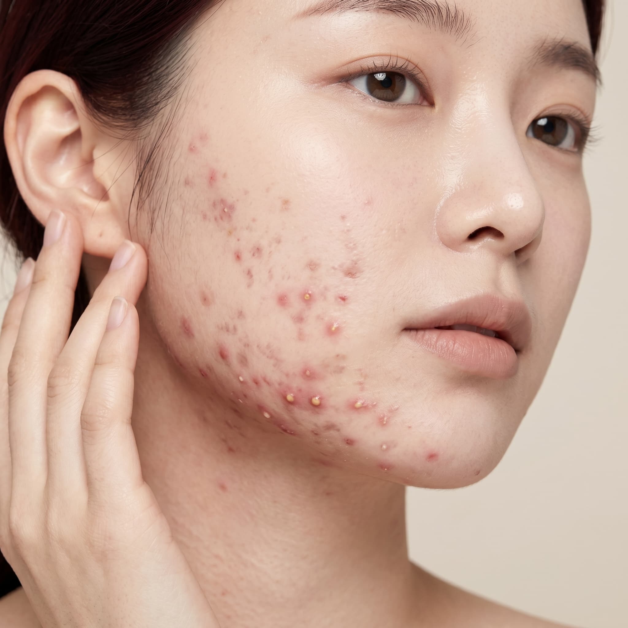 반복되는 여드름이 고민인 분