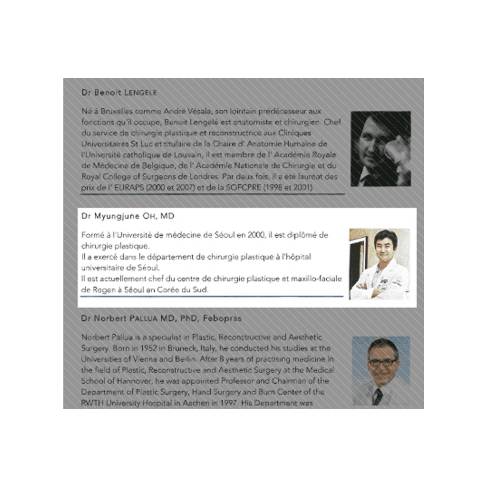 Lecture at French National Plastic Surgery Society